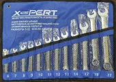 Набор гаечных ключей в чехле *X-PERT* (8,9,10,12,13,14,17,19), 8 шт, арт. №102.101